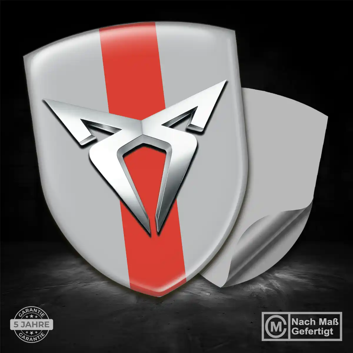 Cupra Aufkleber Wappen Premiumqualität