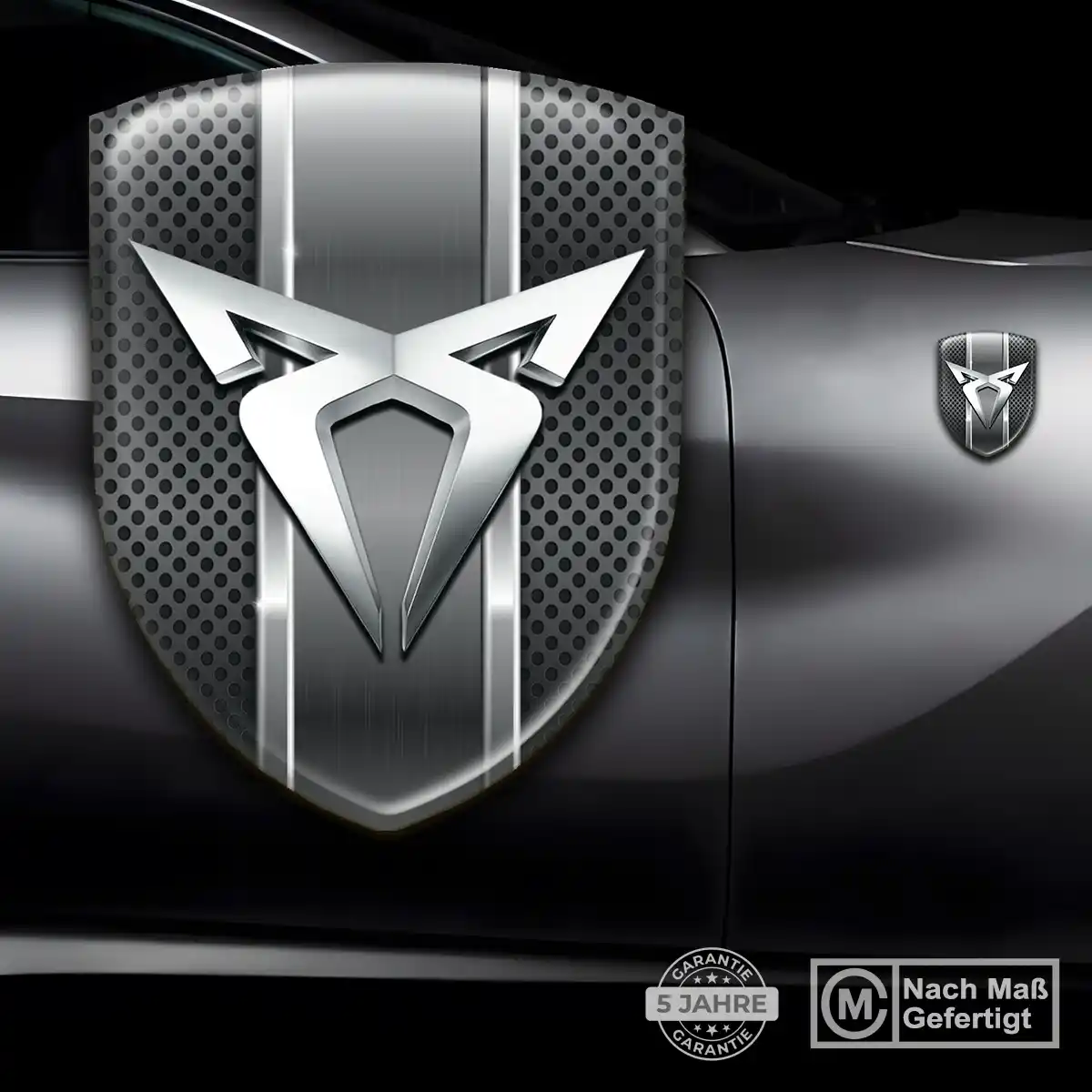 Cupra Emblem Aufkleber Auto Hohe Qualität