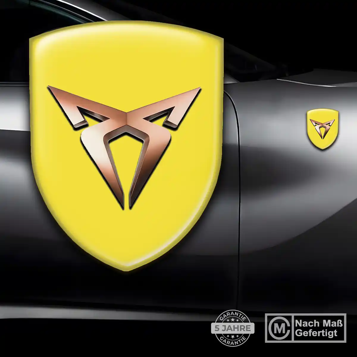 Cupra Emblem Aufkleber Auto Premium-Edition