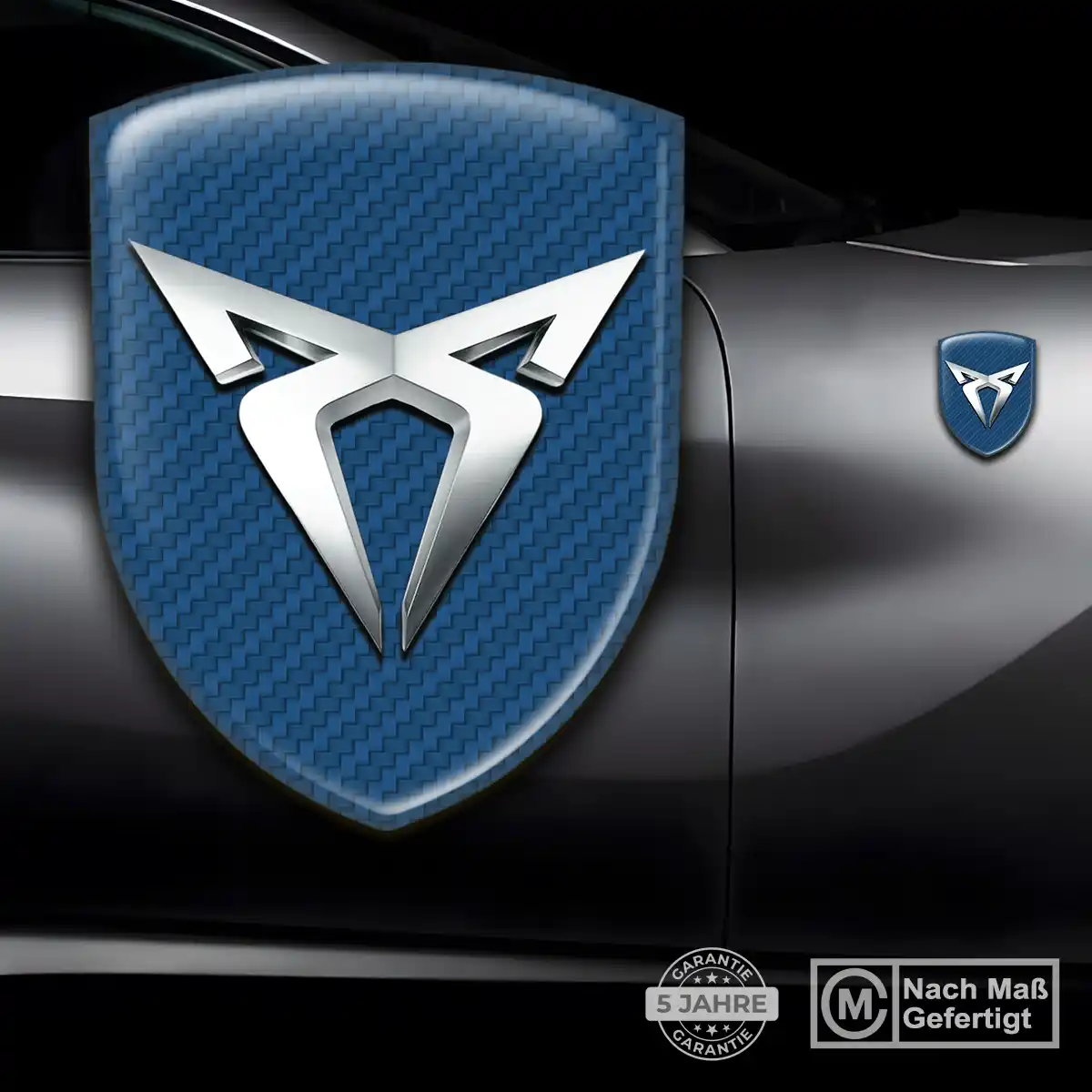 Cupra Emblem Aufkleber Hohe Qualität