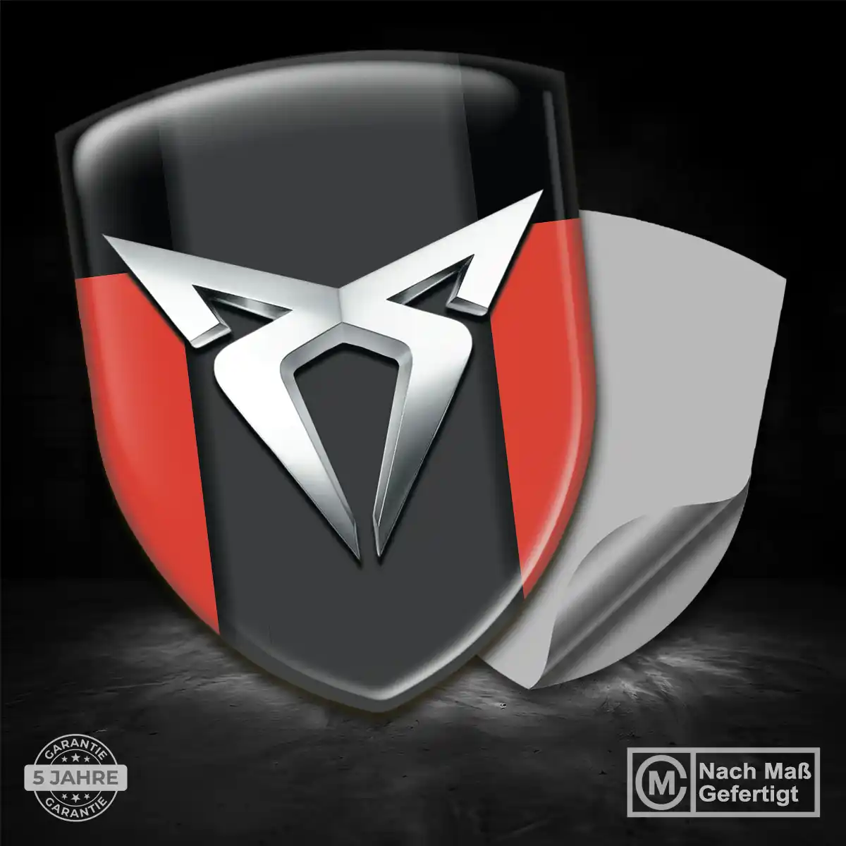 Cupra Emblem Aufkleber Luxus-Edition