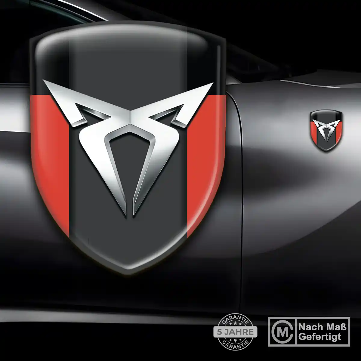 Cupra Emblem Aufkleber Luxus-Edition