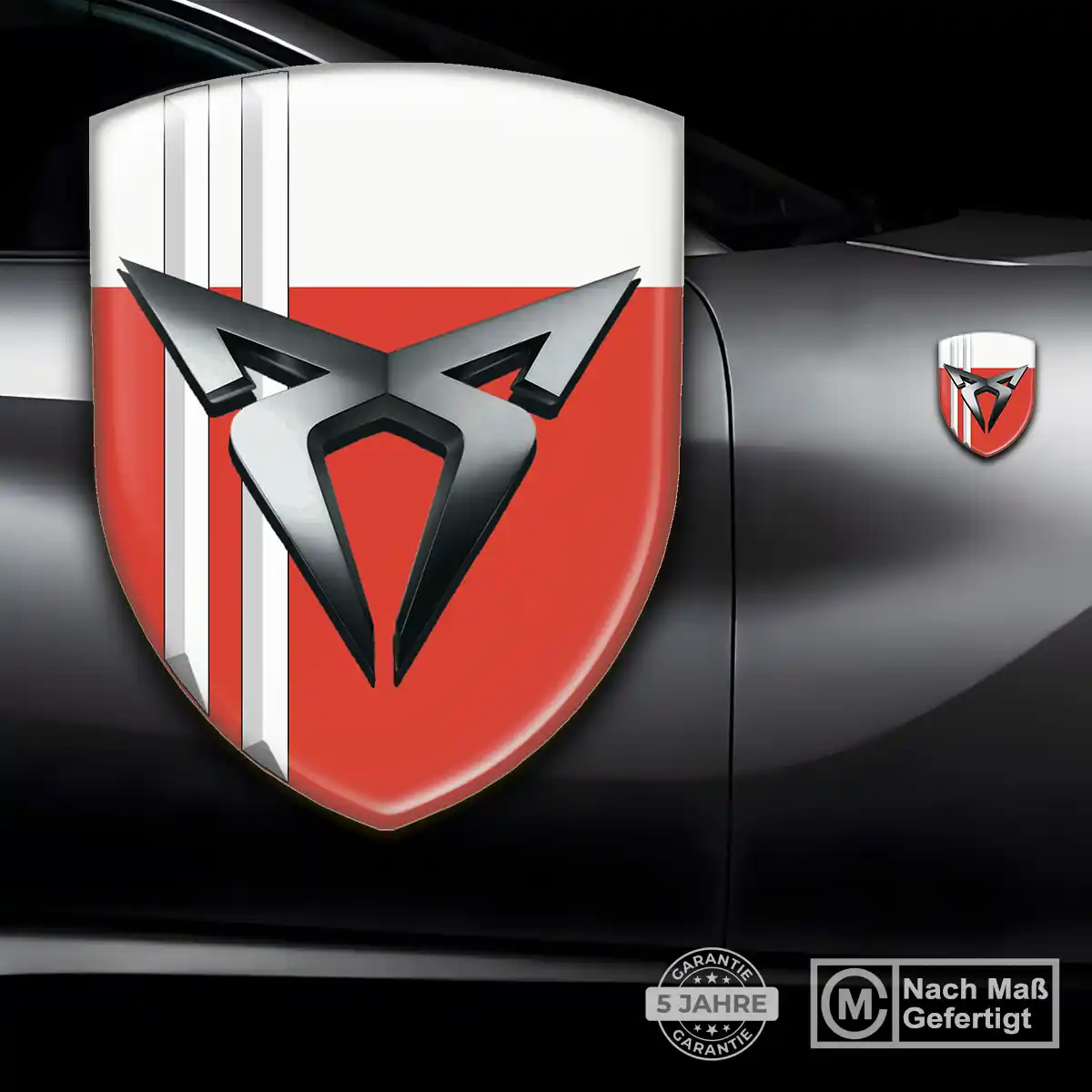 Cupra Emblem Aufkleber Premiumqualität