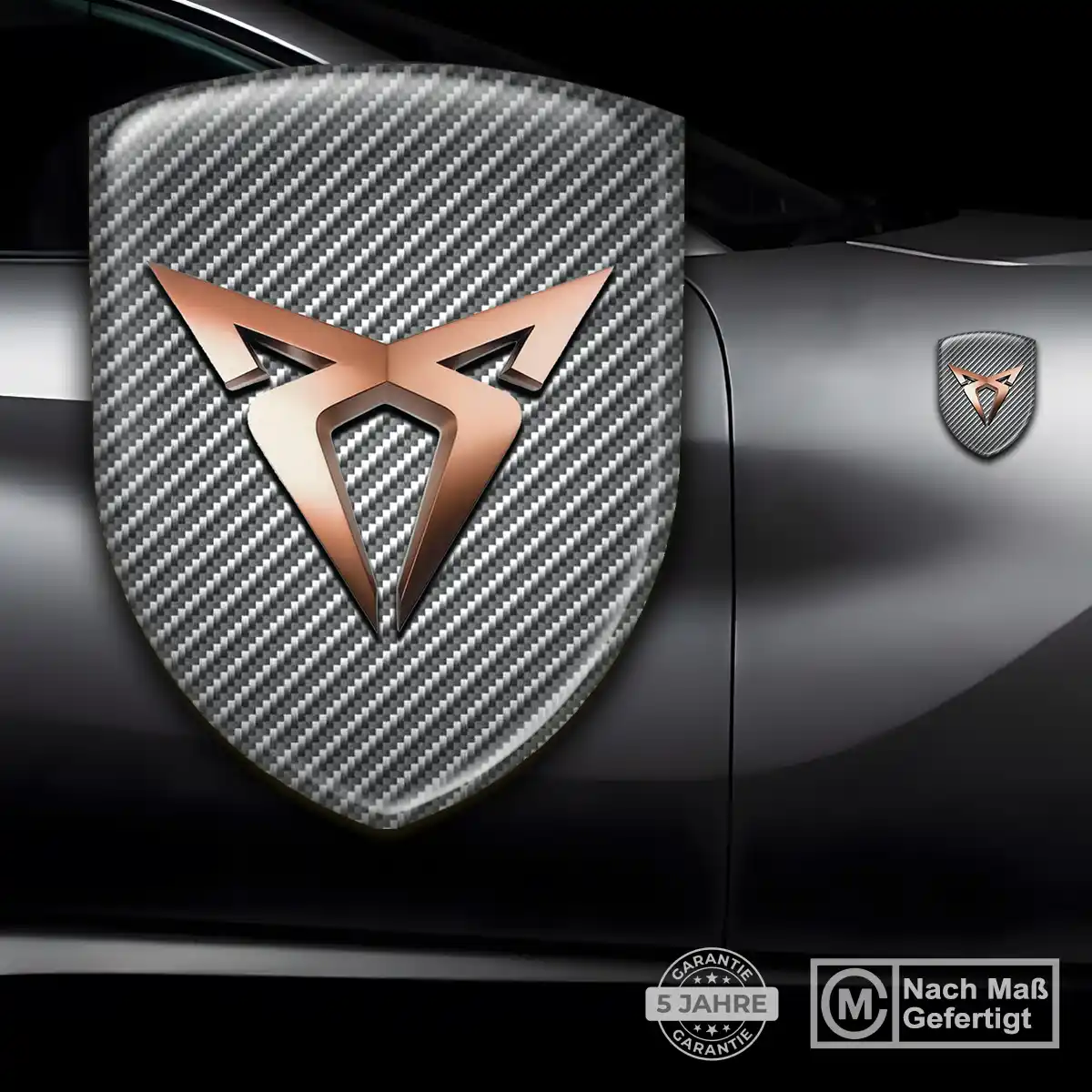 Cupra Emblem Aufkleber Wappen Hohe Qualität