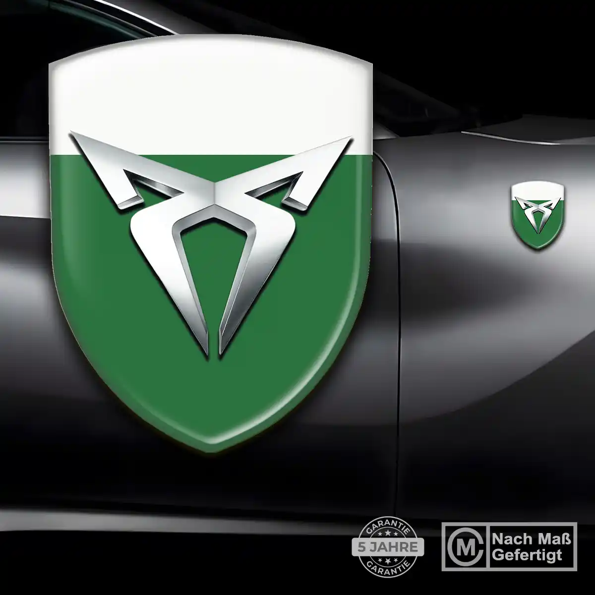 Cupra Emblem Aufkleber Wappen Premium-Edition