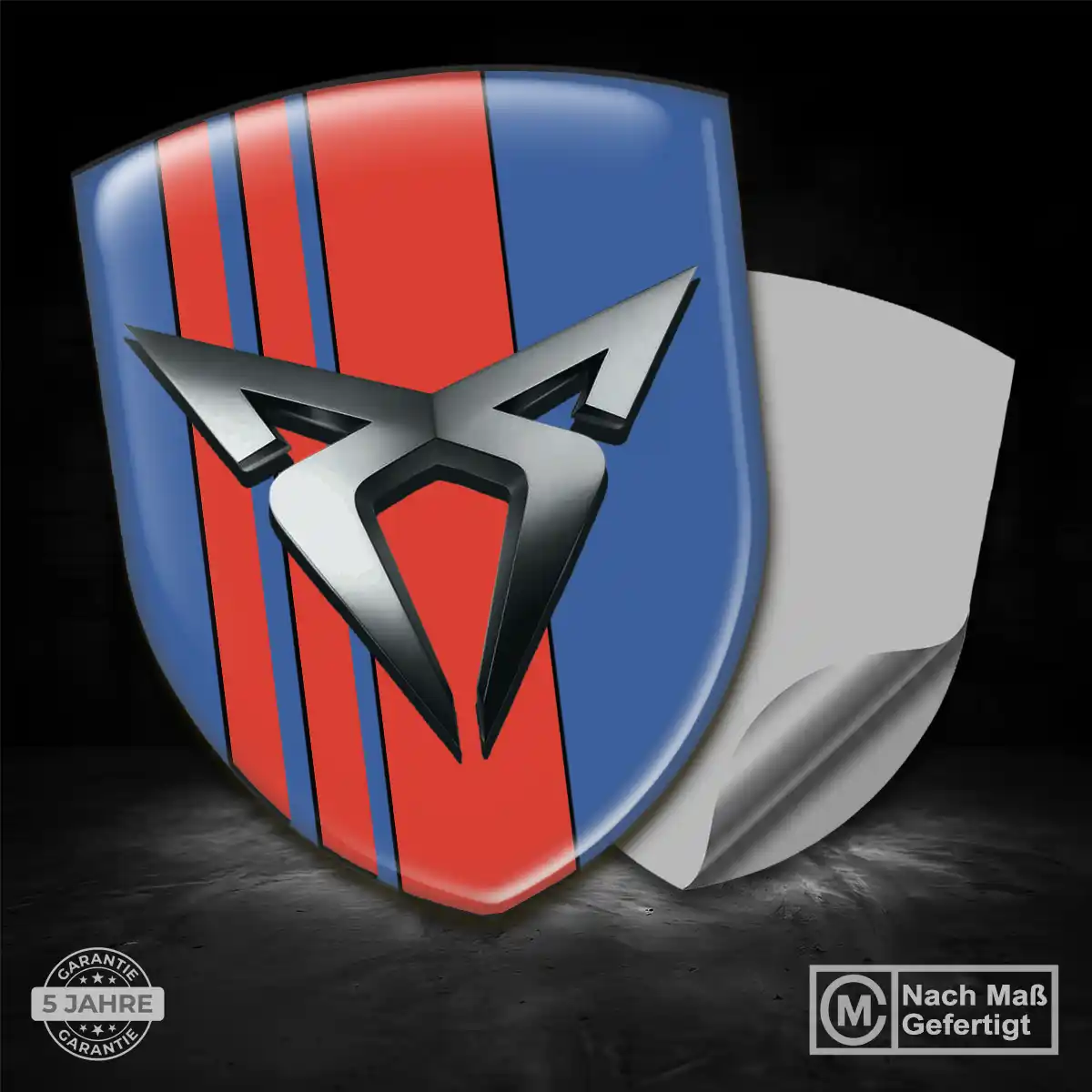 Cupra Emblem Aufkleber Wappen Premiumqualität