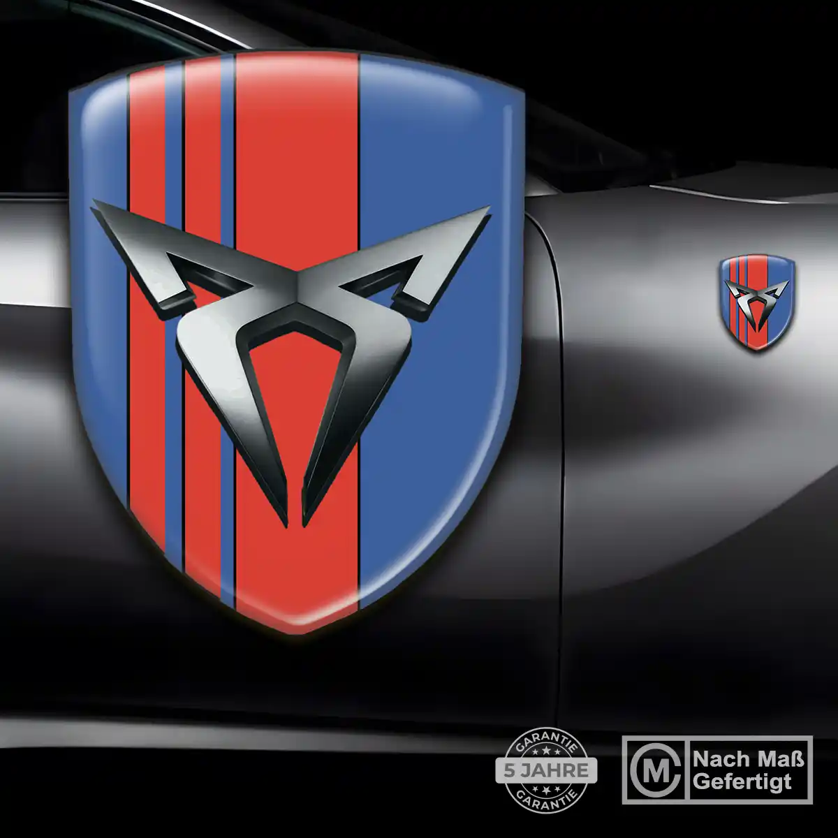 Cupra Emblem Aufkleber Wappen Premiumqualität