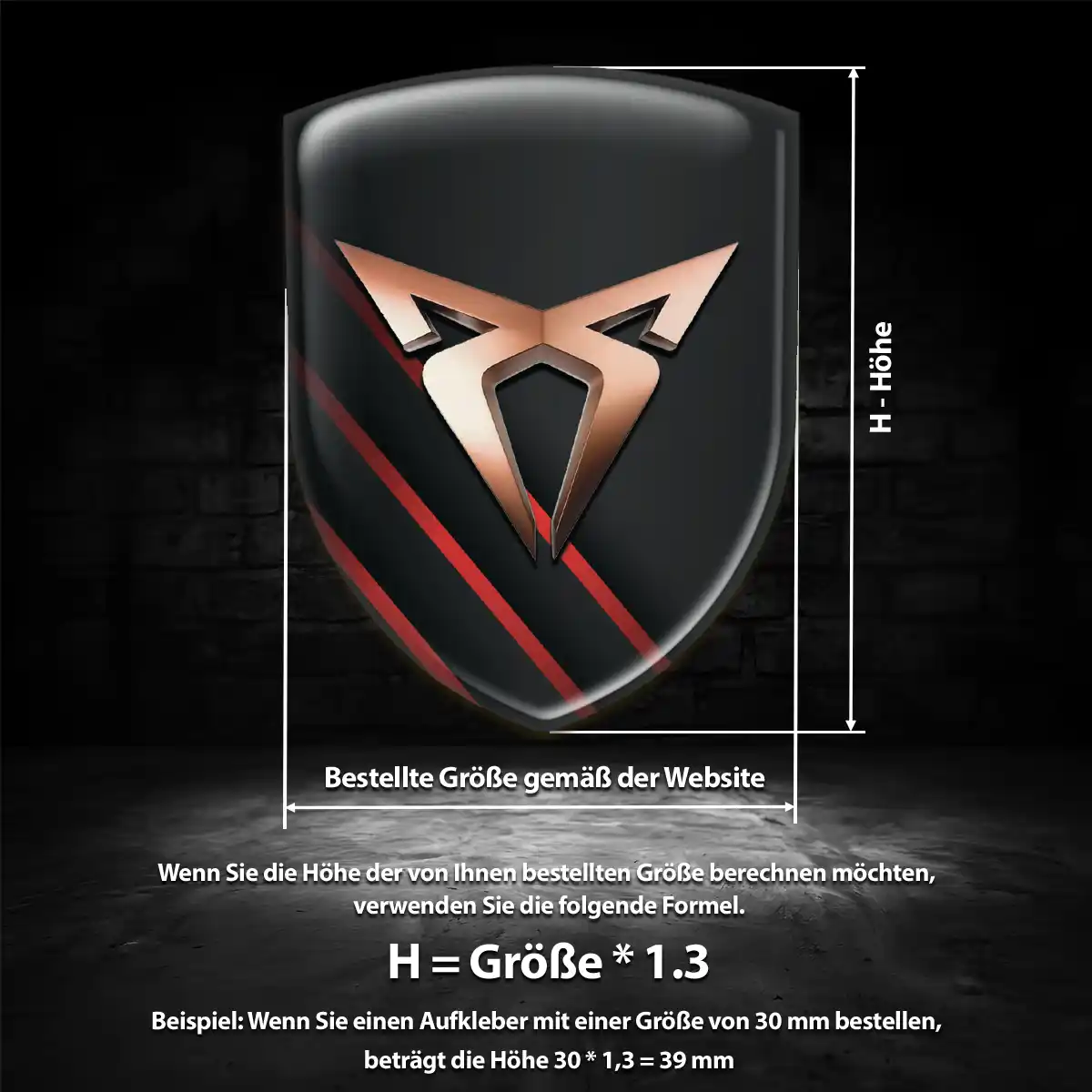 Cupra Emblem Limitierte Auflage