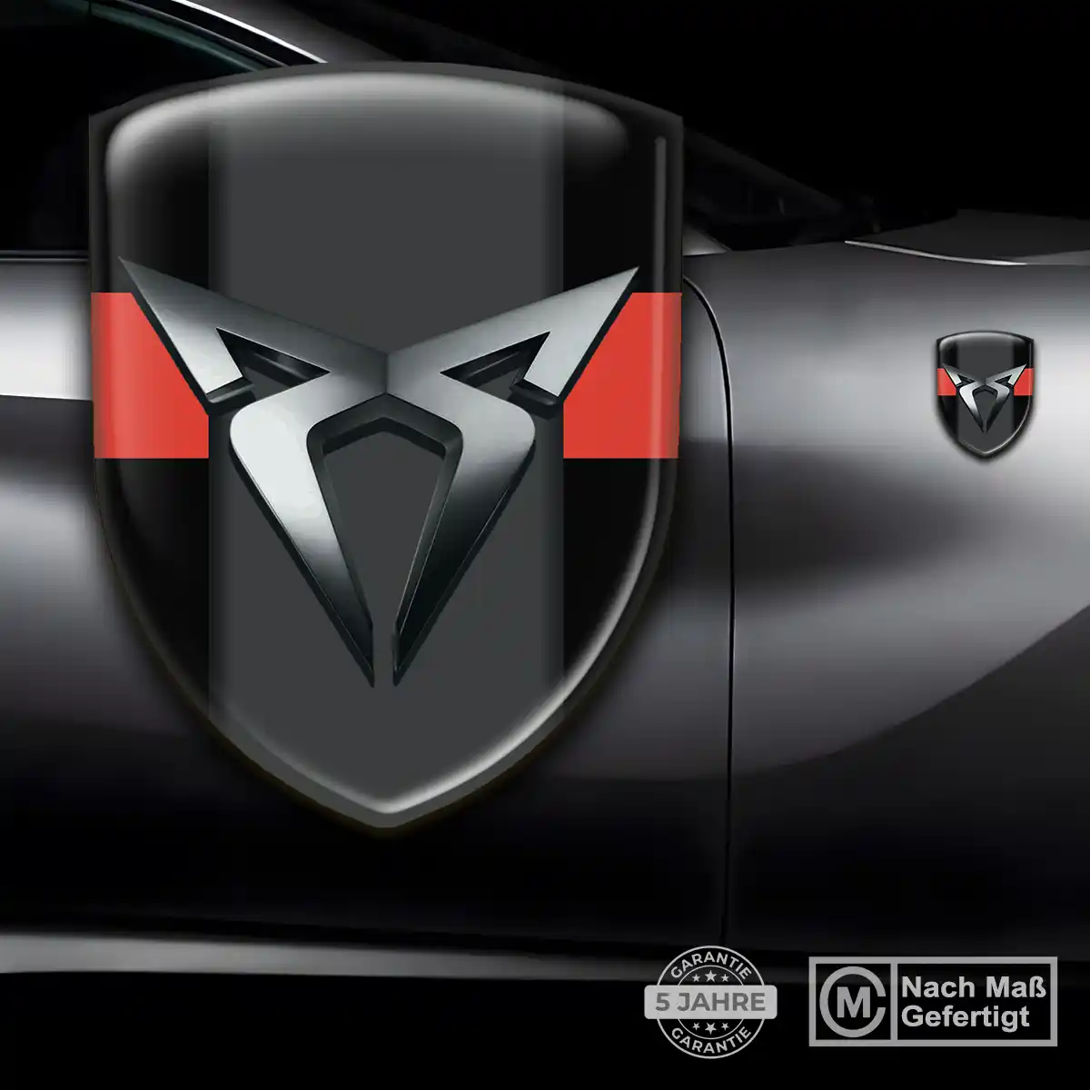 Cupra Emblem Stilvolles Design