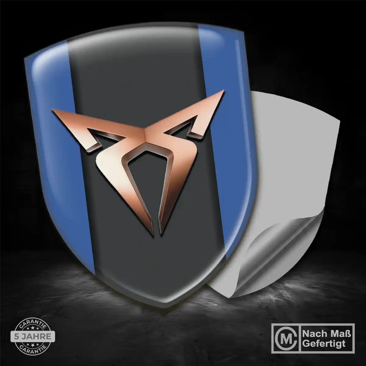 Cupra Emblem Wappen Aufkleber Auto Hohe Qualität