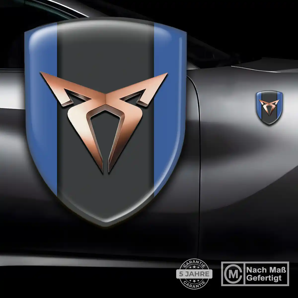 Cupra Emblem Wappen Aufkleber Auto Hohe Qualität