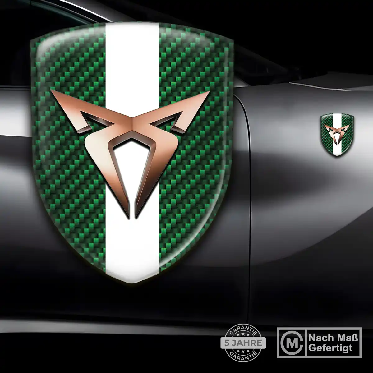 Cupra Emblem Wappen Aufkleber Auto Stilvolles Design