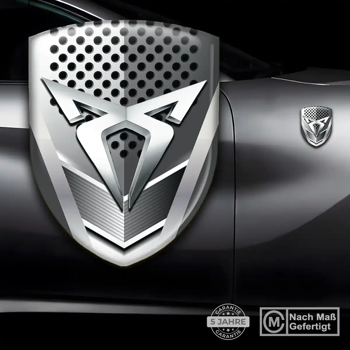 Cupra Emblem Wappen Aufkleber Premiumqualität