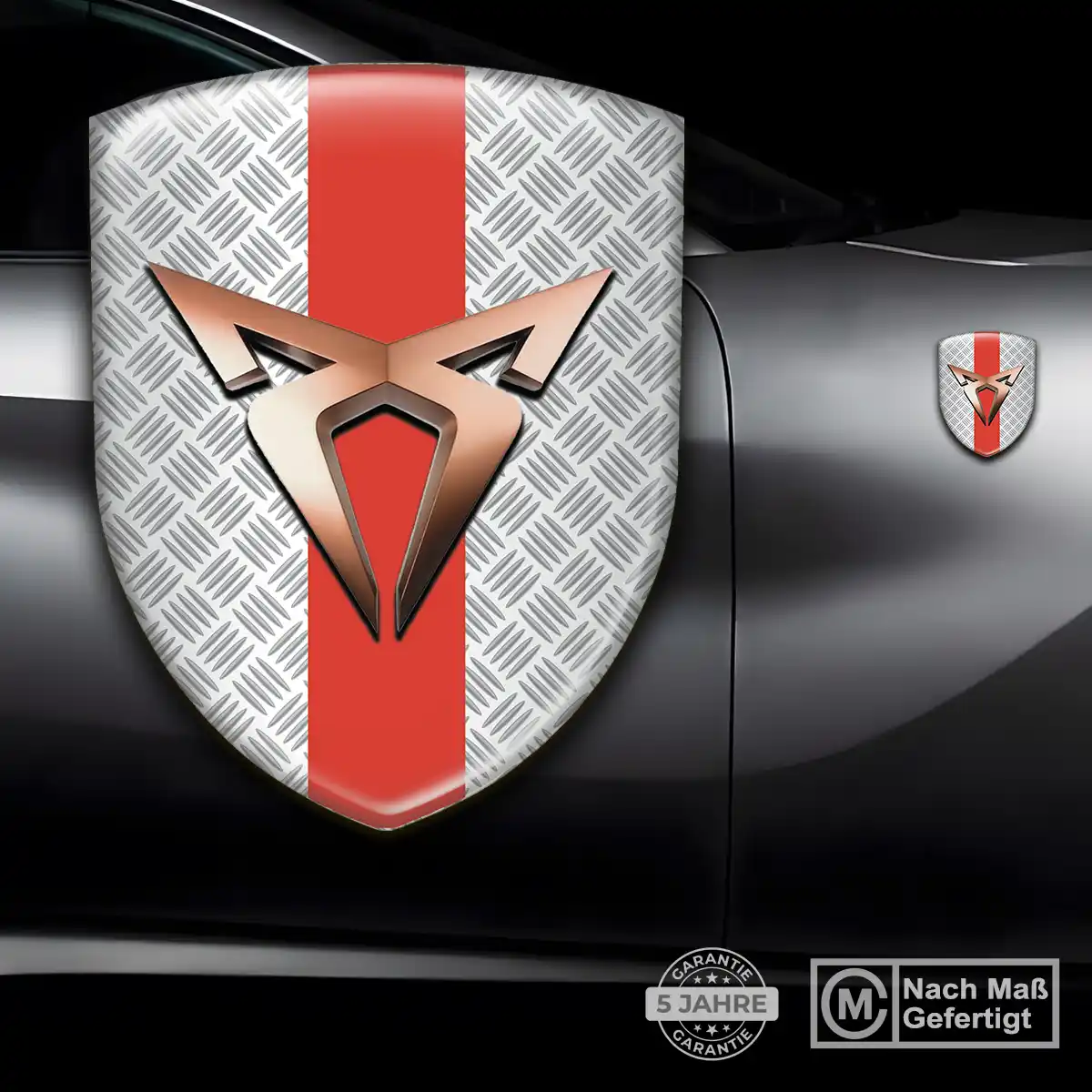 Cupra Emblem Wappen Auto Hohe Qualität
