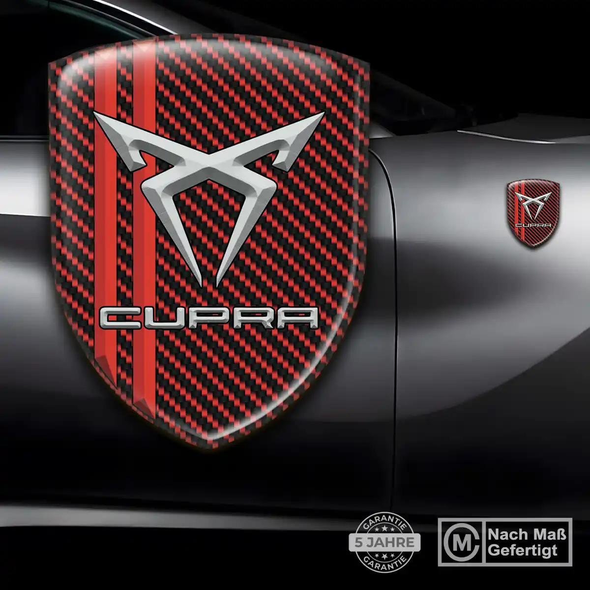 Cupra Emblem Wappen Auto Limitierte Auflage