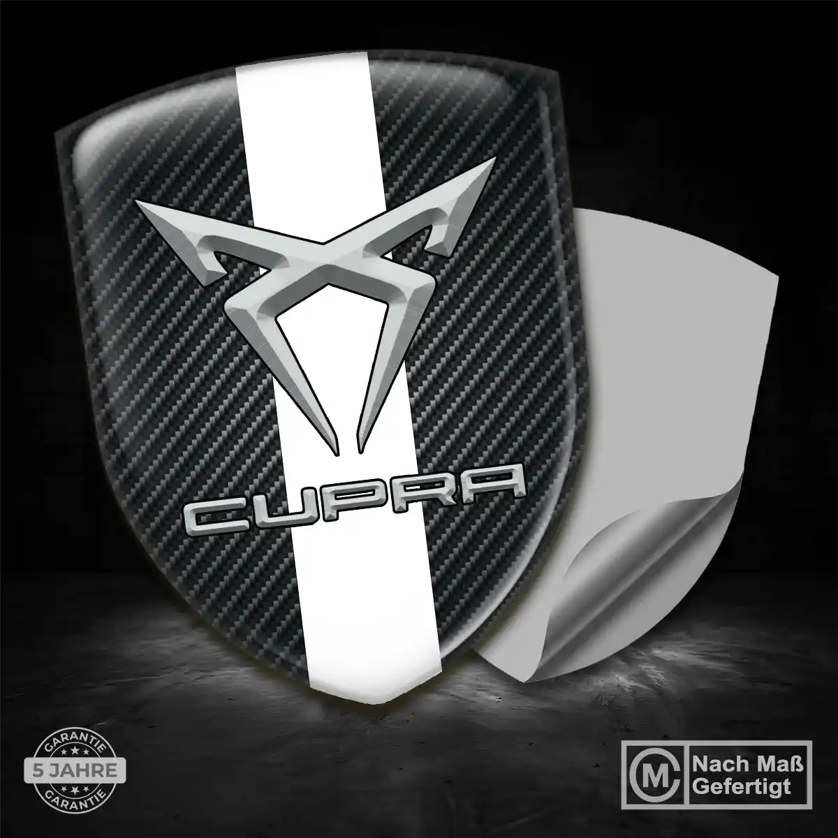 Cupra Emblem Wappen Auto Premium-Edition