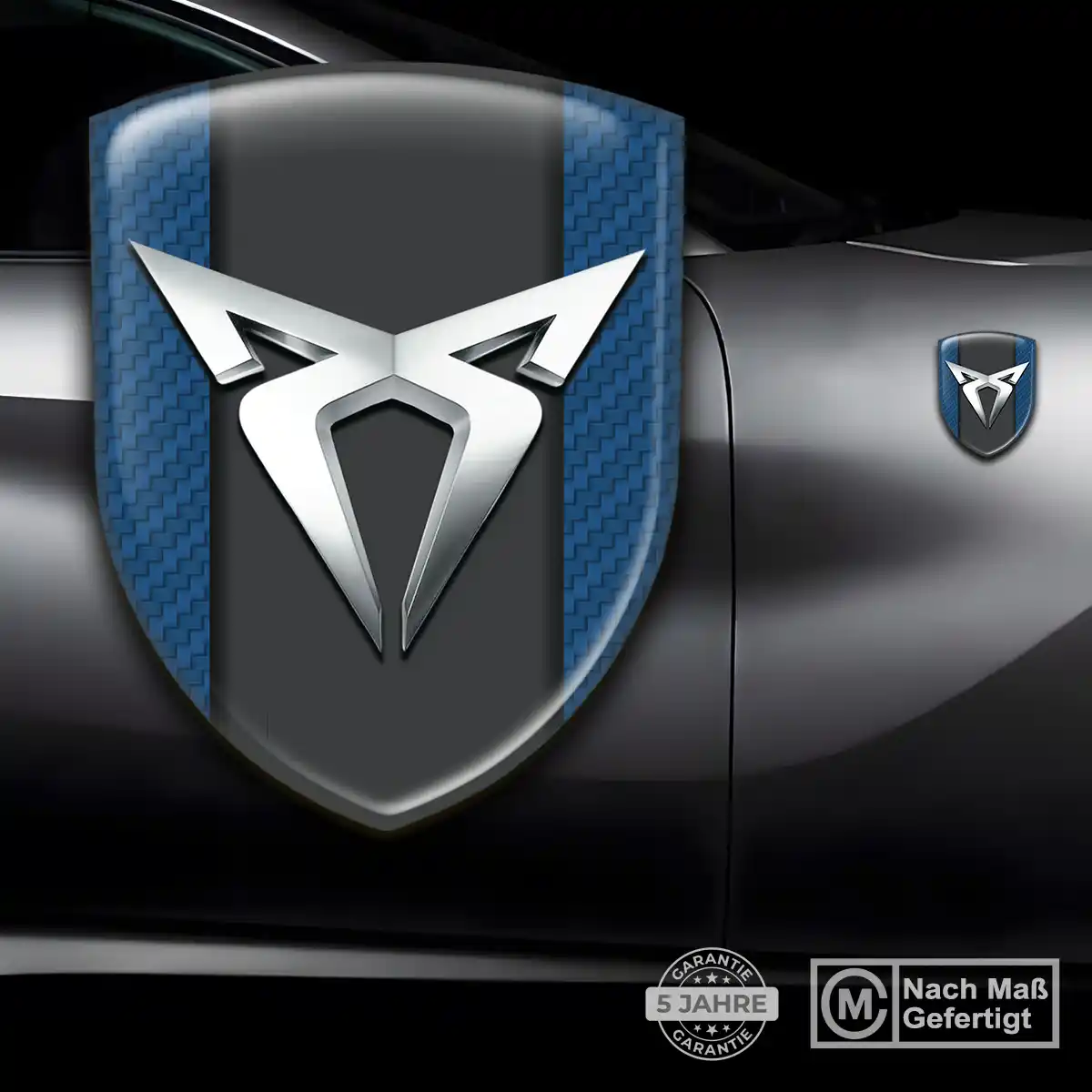 Cupra Emblem Wappen Hohe Qualität