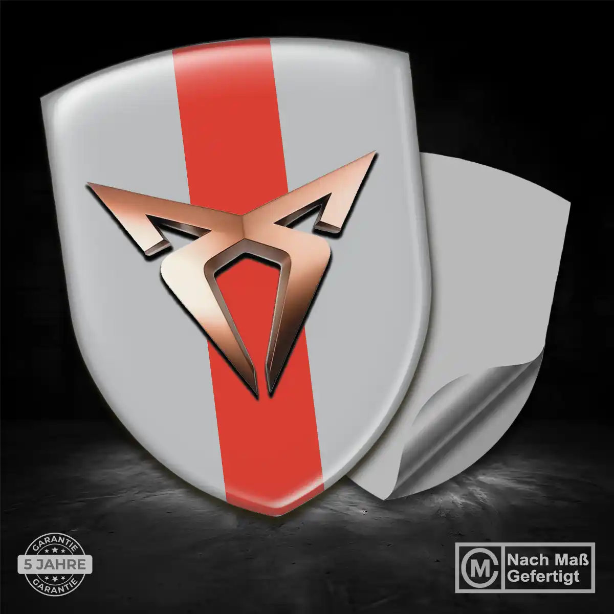 Cupra Emblem Wappen Luxus-Edition