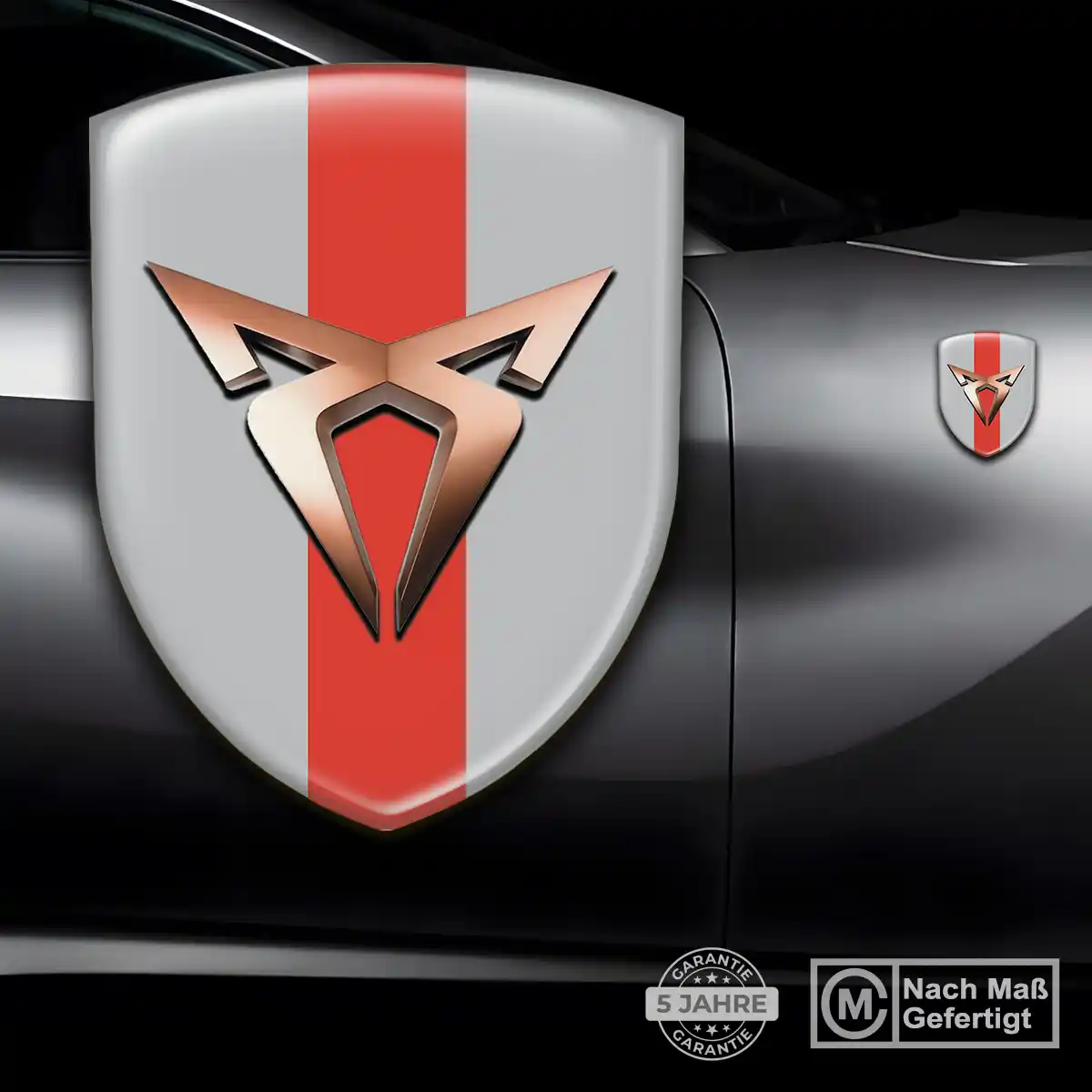 Cupra Emblem Wappen Luxus-Edition