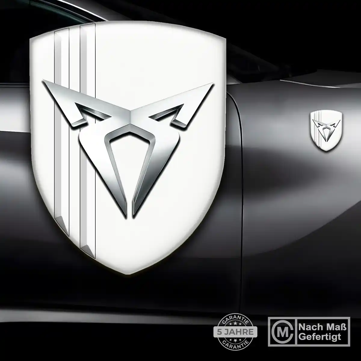 Cupra Emblem Wappen Stilvolles Design