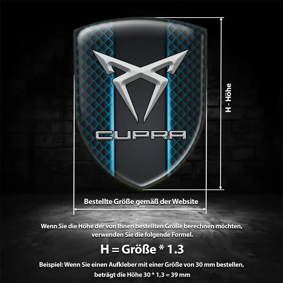 Cupra Embleme Premium-Edition