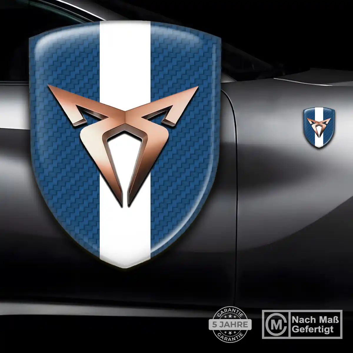 Cupra Embleme Silikon Aufkleber Auto Limitierte Auflage