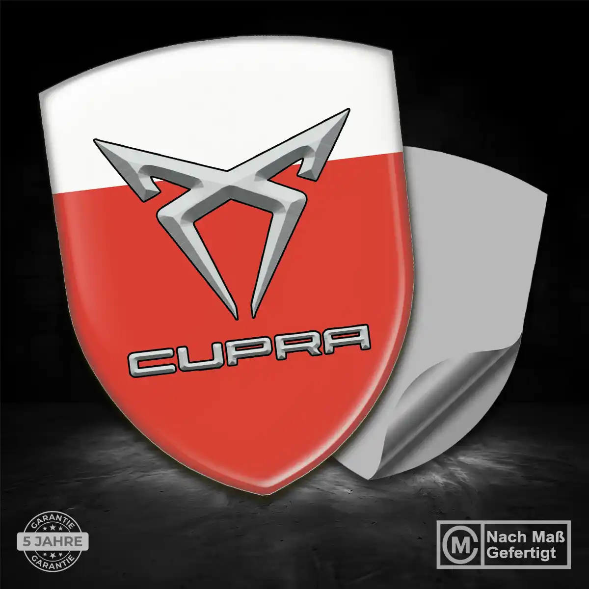 Cupra Silikon Aufkleber Auto Hohe Qualität
