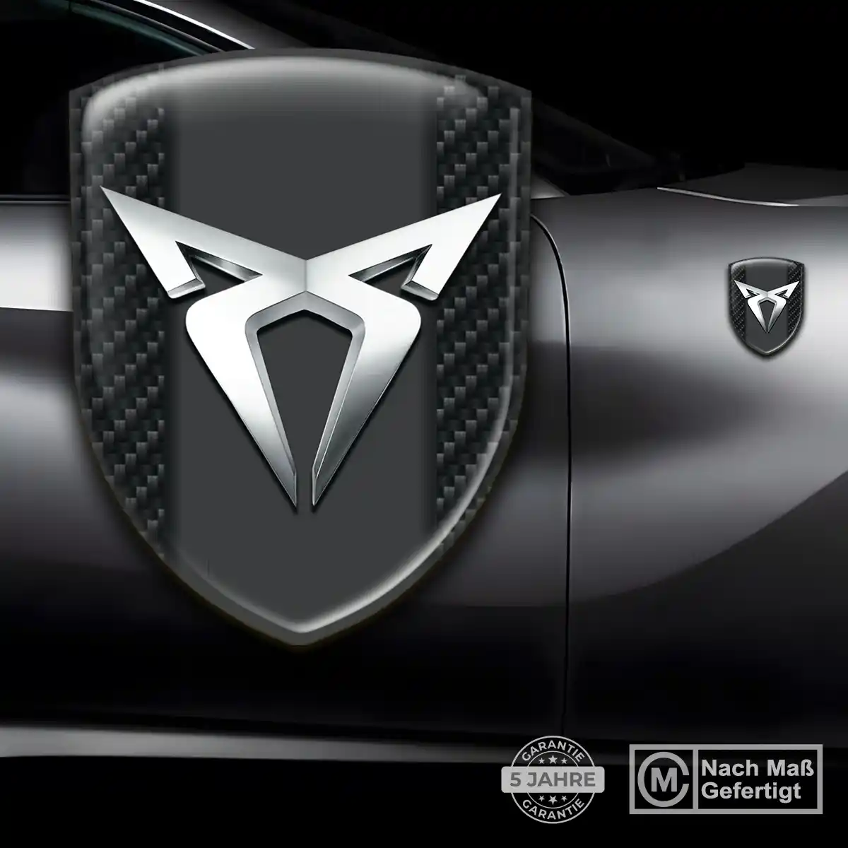 Cupra Silikon Aufkleber Auto Premium-Edition