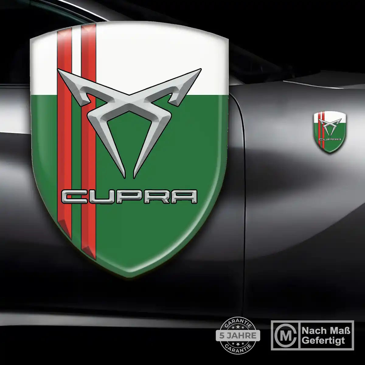 Cupra Silikon Aufkleber Embleme Auto Premiumqualität