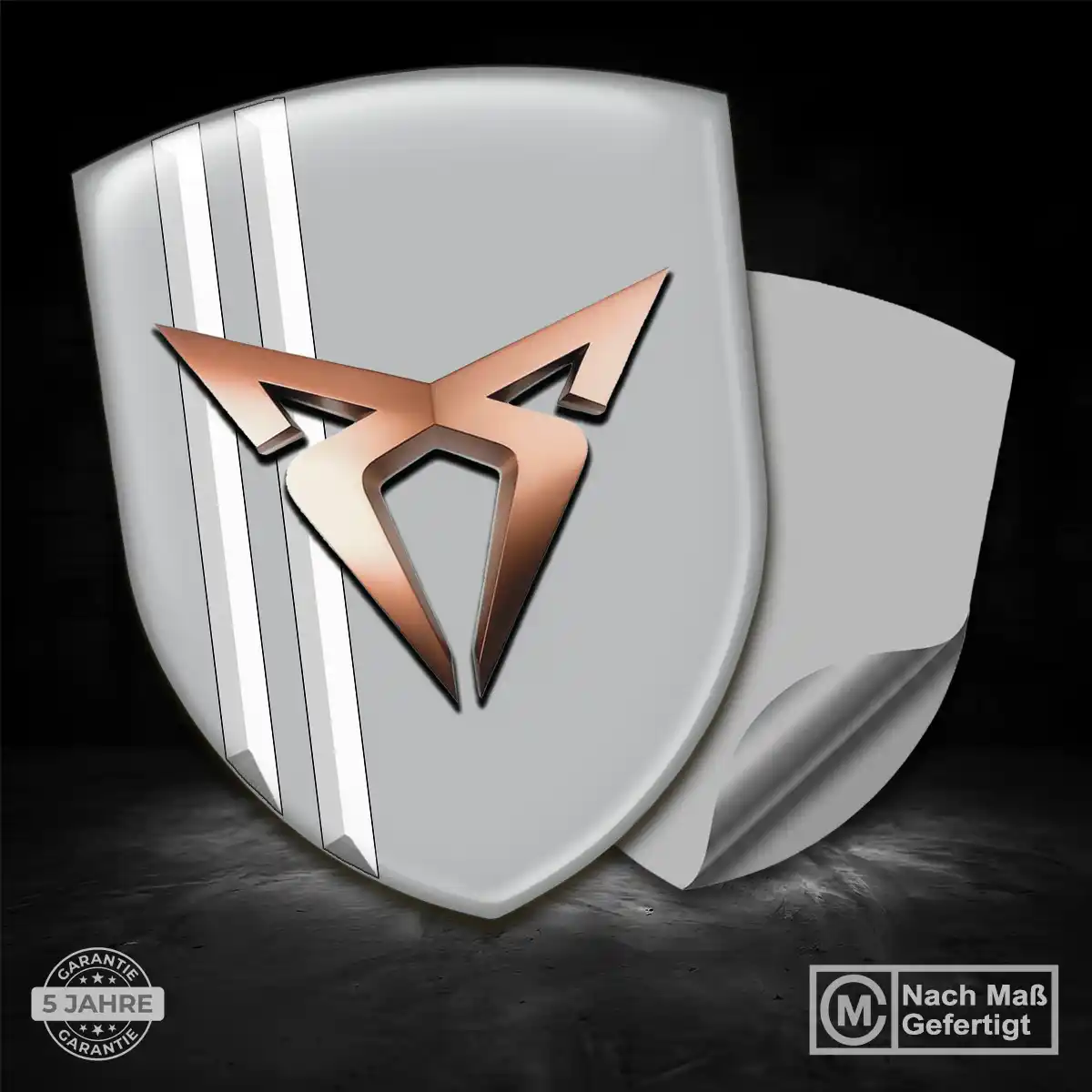 Cupra Silikon Aufkleber Premiumqualität