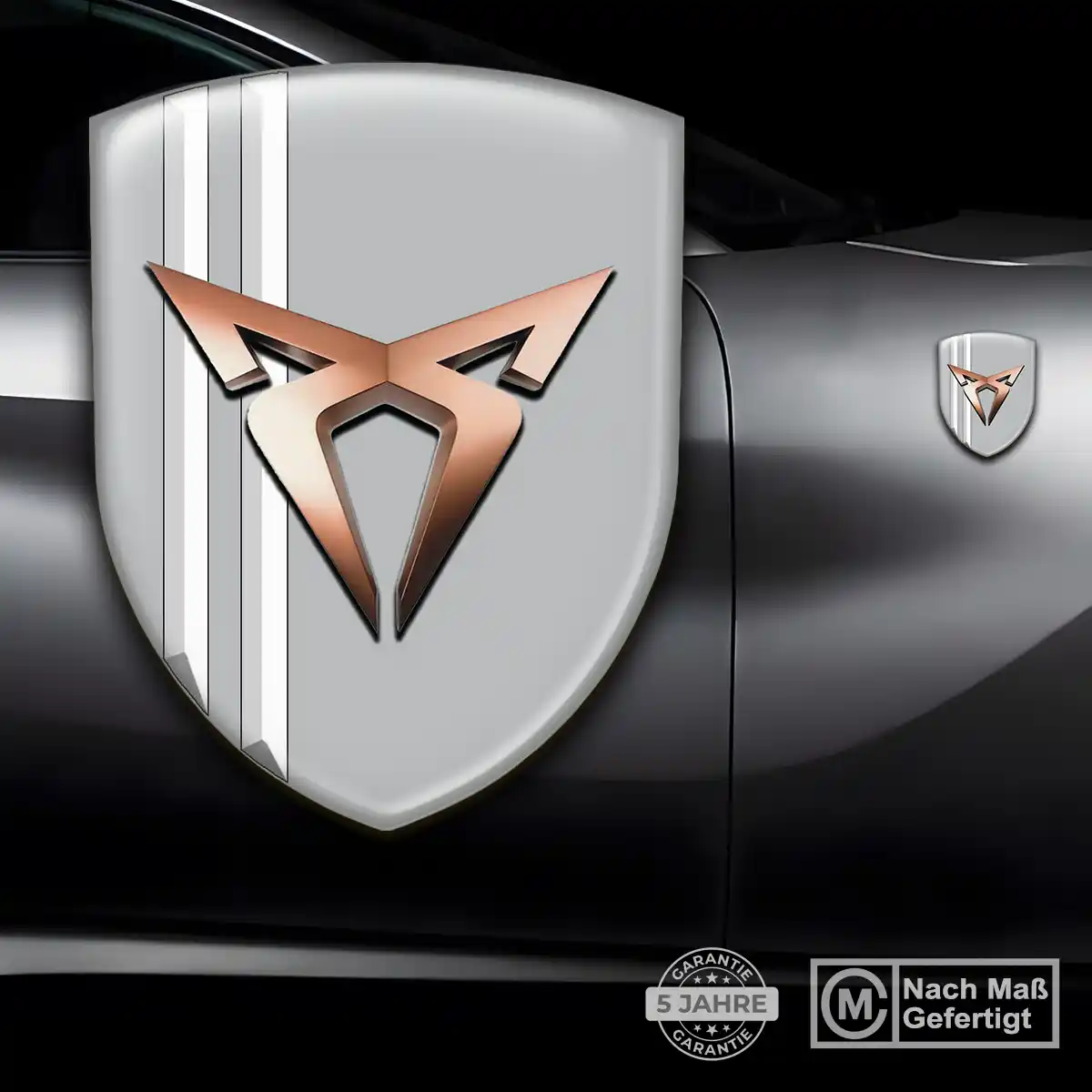 Cupra Silikon Aufkleber Premiumqualität
