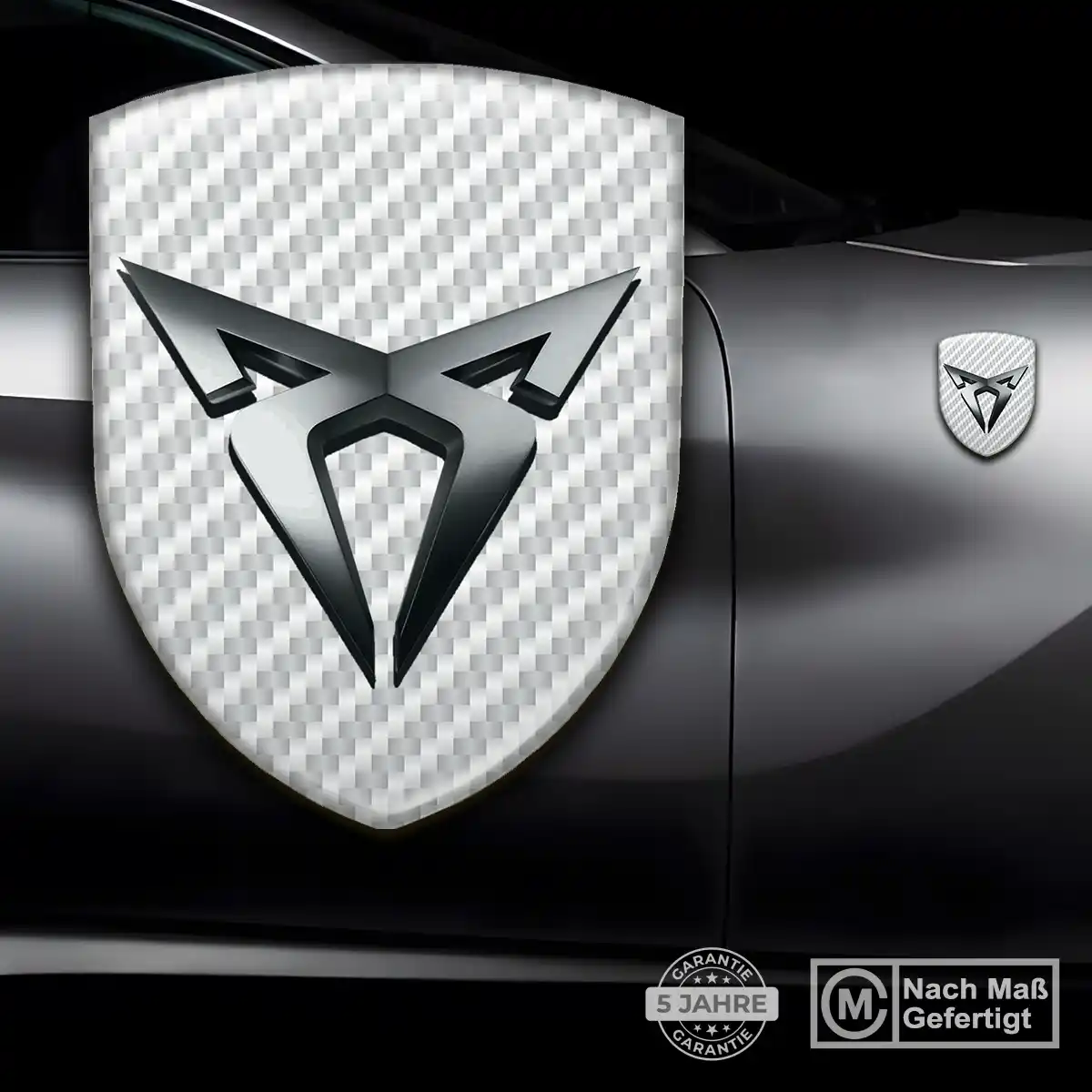 Cupra Silikon Aufkleber Wappen Auto Limitierte Auflage