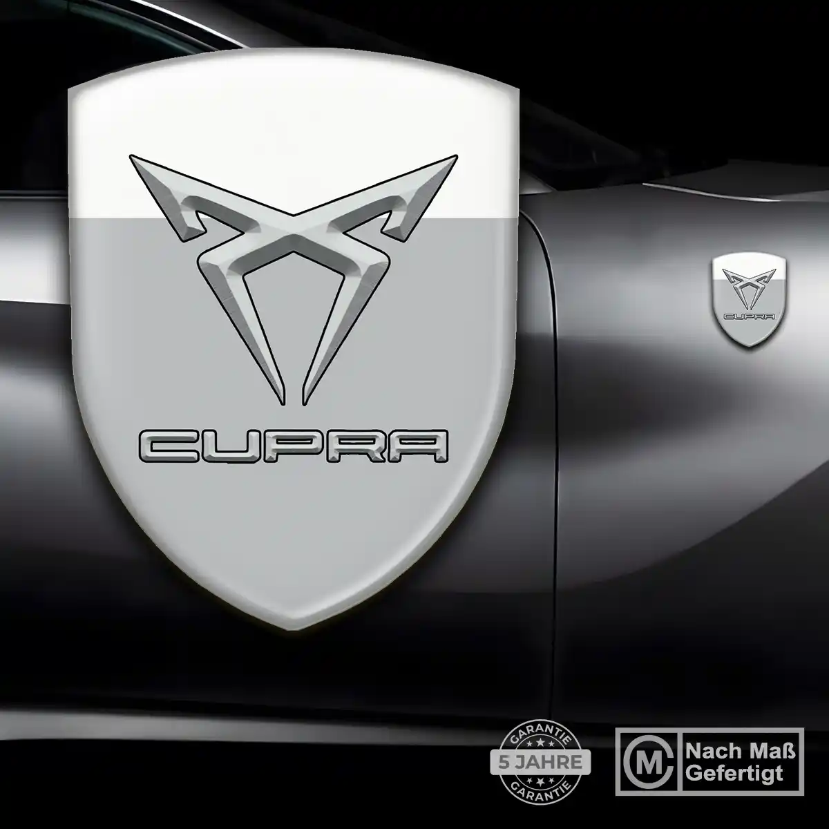 Cupra Wappen Aufkleber Auto Premium-Edition