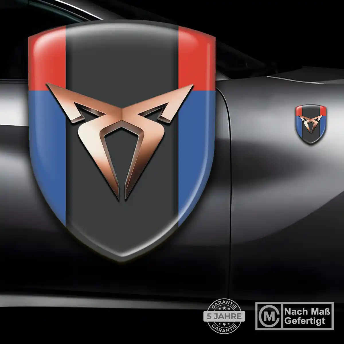 Cupra Wappen Aufkleber Auto Premiumqualität