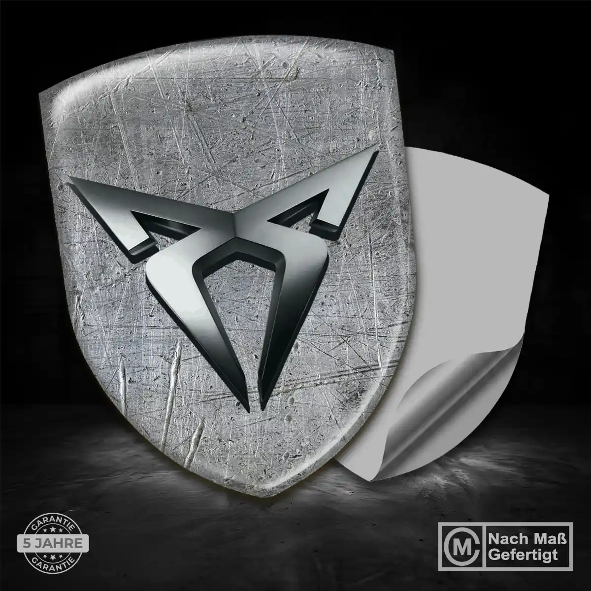 Cupra Wappen Aufkleber Emblem Auto Premium-Edition
