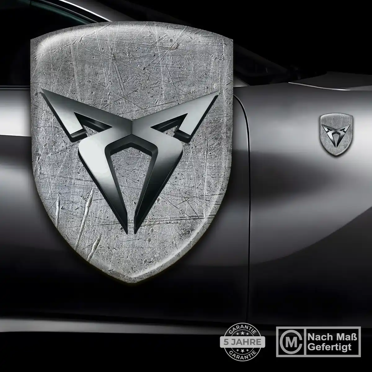 Cupra Wappen Aufkleber Emblem Auto Premium-Edition