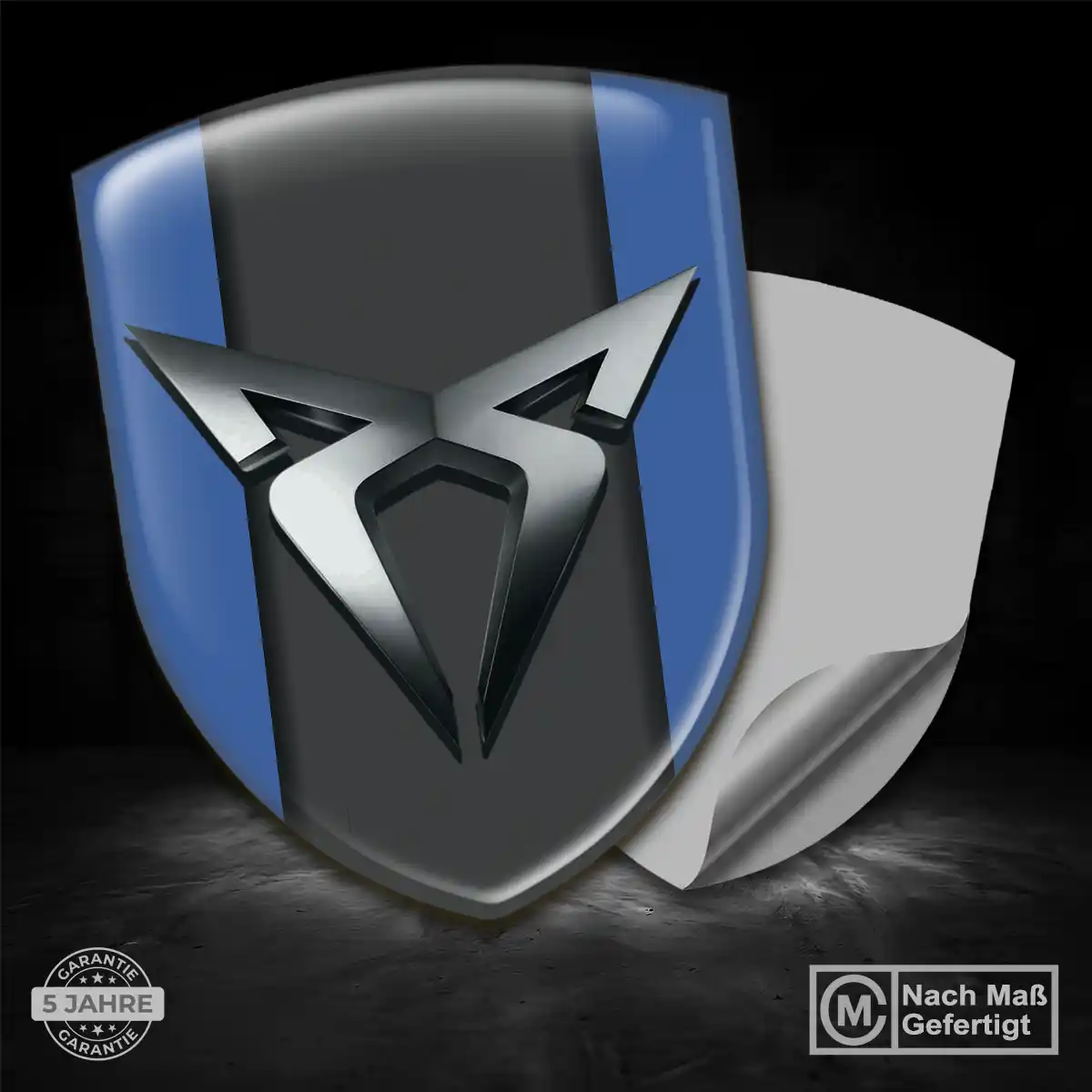 Cupra Wappen Aufkleber Emblem Auto Premiumqualität