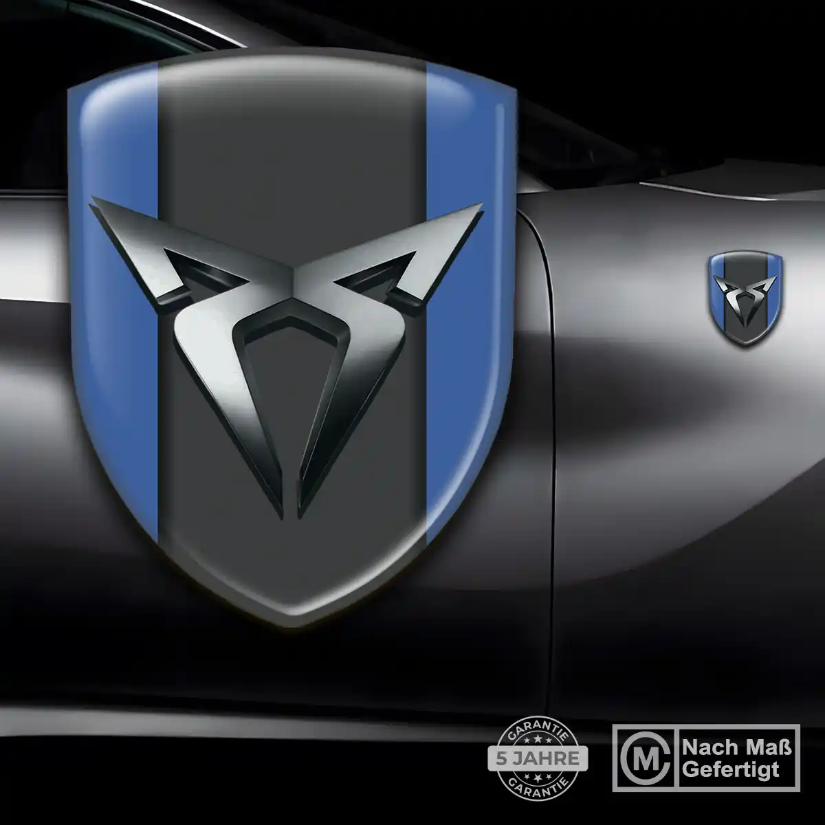 Cupra Wappen Aufkleber Emblem Auto Premiumqualität