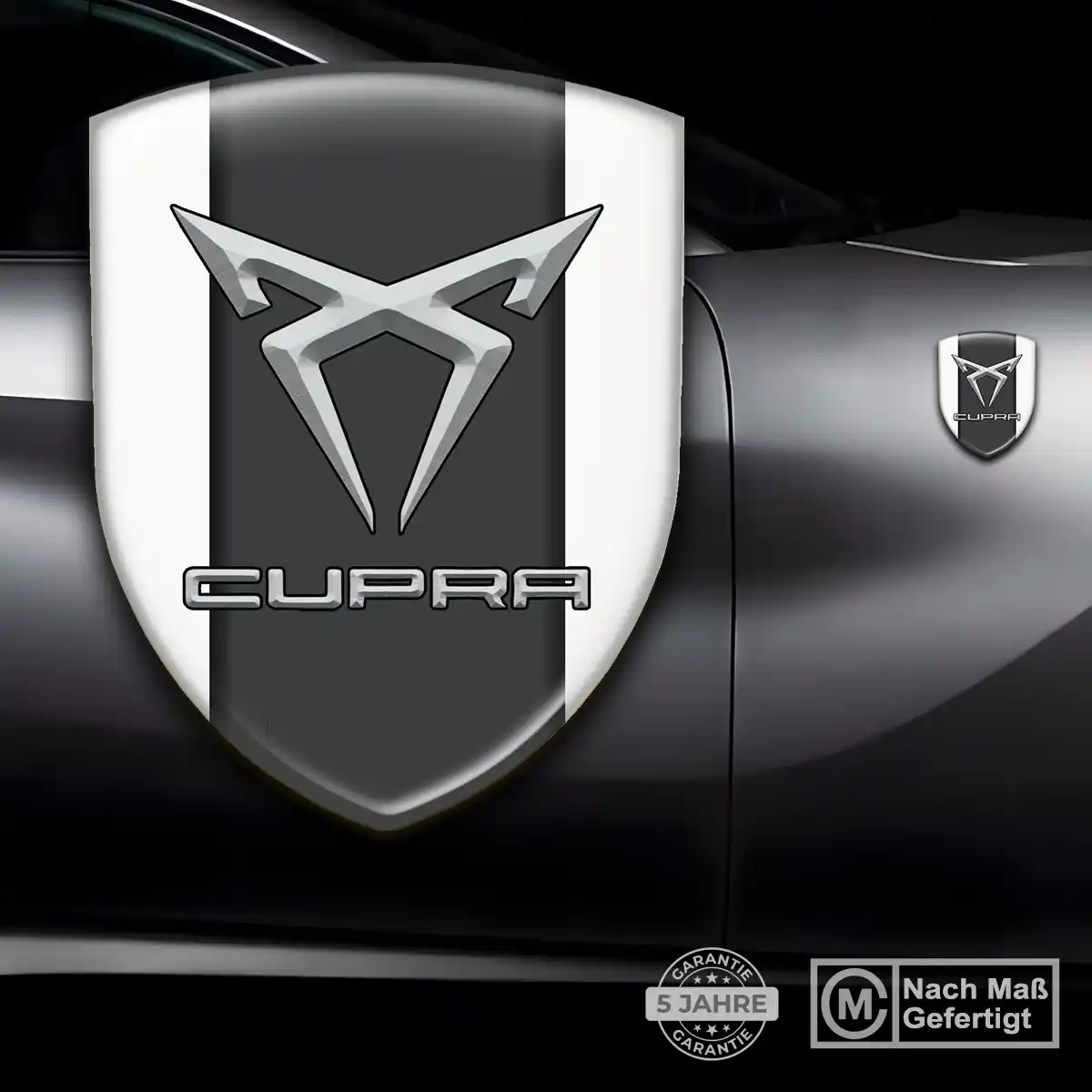 Cupra Wappen Aufkleber Emblem Hohe Qualität