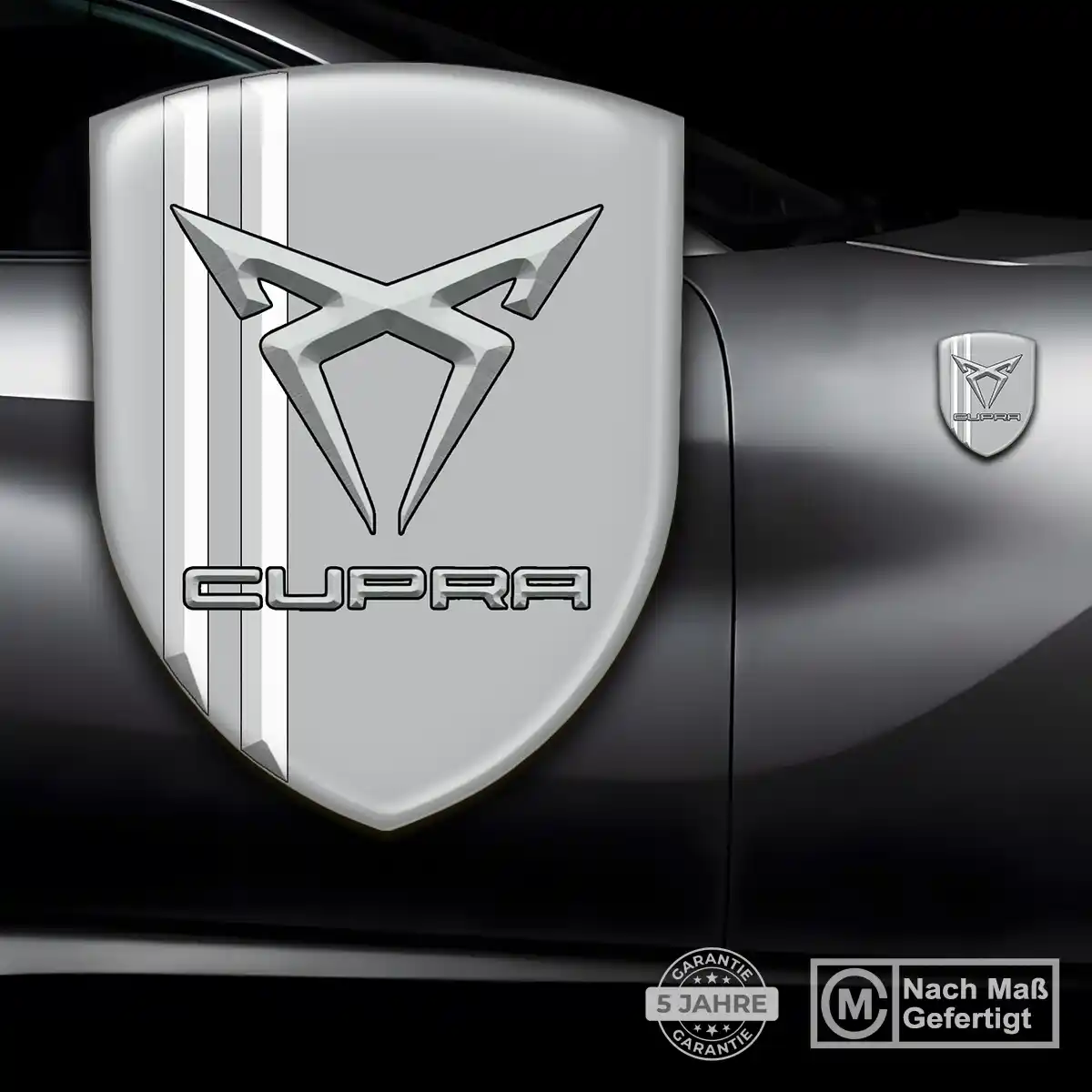 Cupra Wappen Aufkleber Emblem Premium-Edition