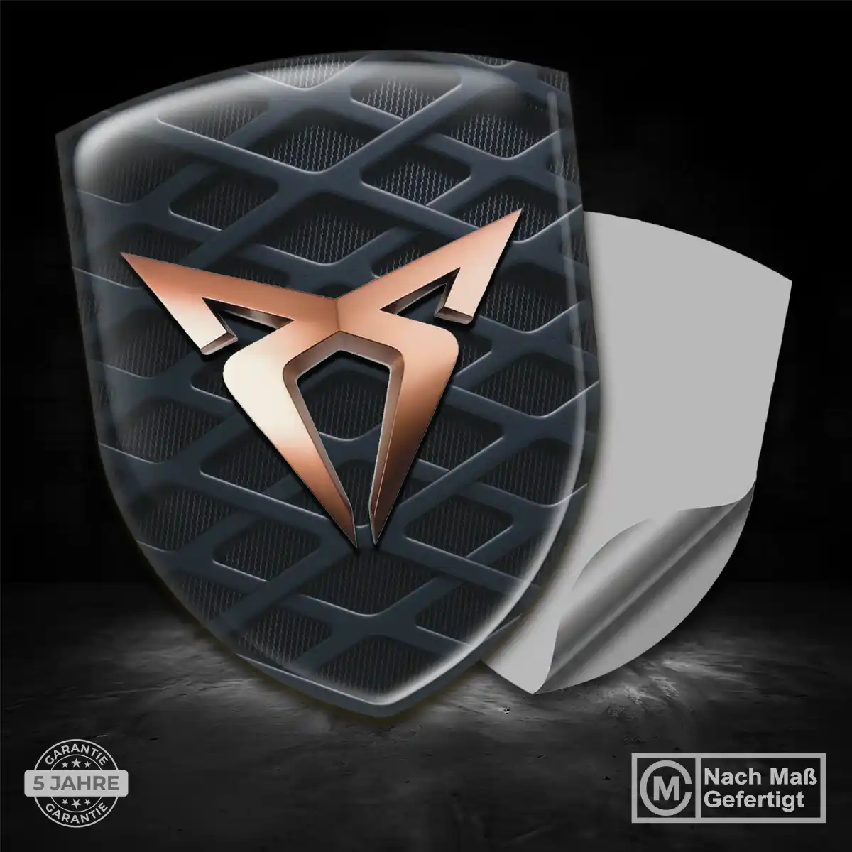 Cupra Wappen Aufkleber Emblem Premiumqualität