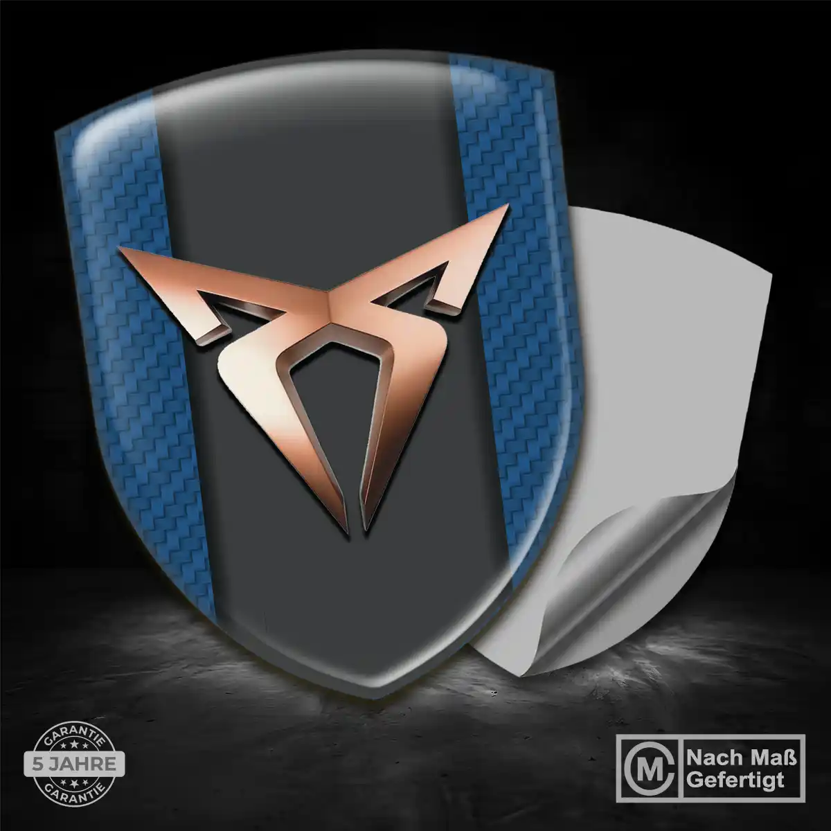 Cupra Wappen Aufkleber Premium-Edition