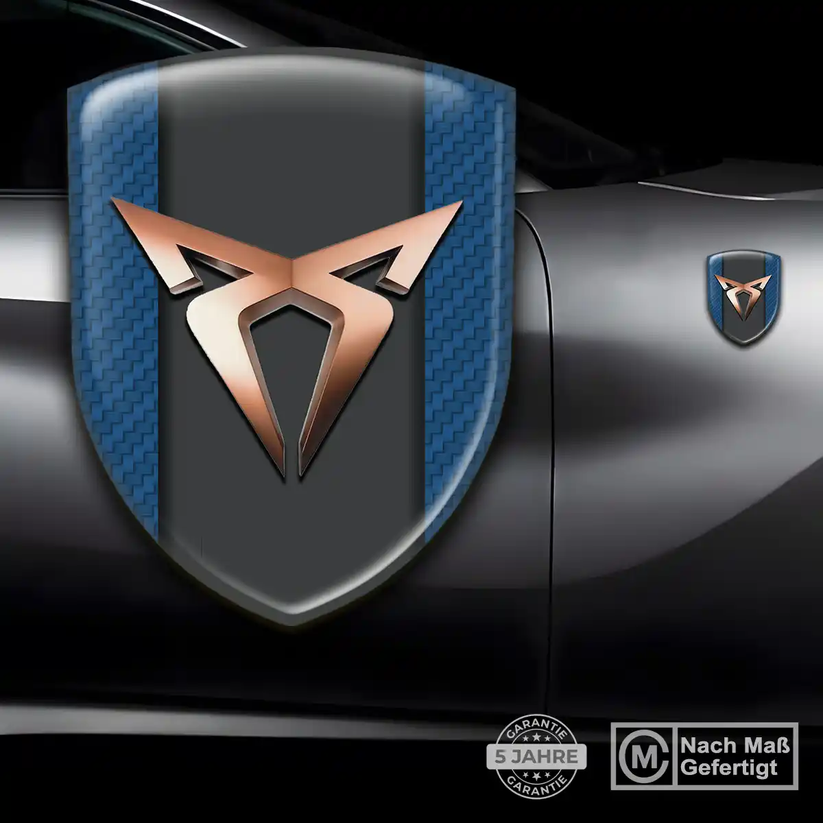 Cupra Wappen Aufkleber Premium-Edition