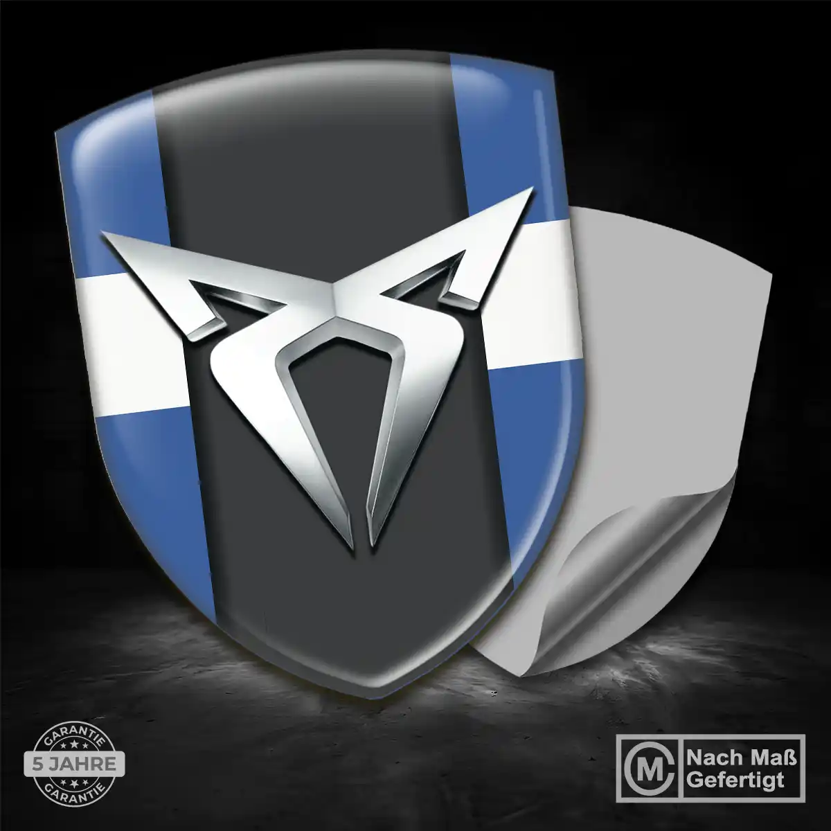 Cupra Wappen Aufkleber Premiumqualität