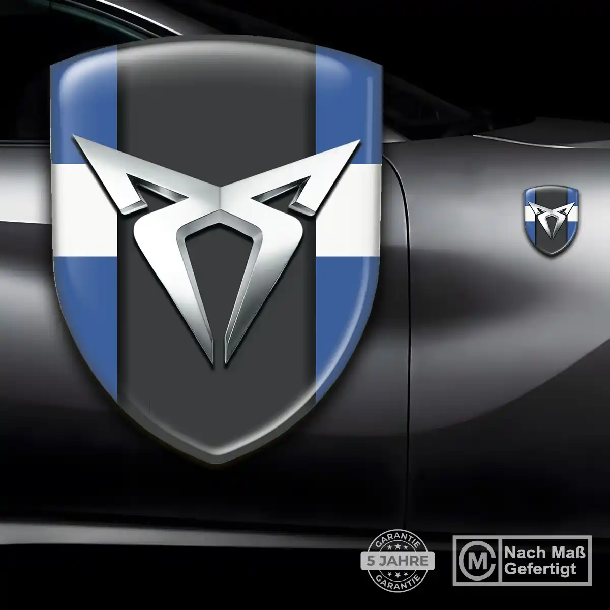 Cupra Wappen Aufkleber Premiumqualität