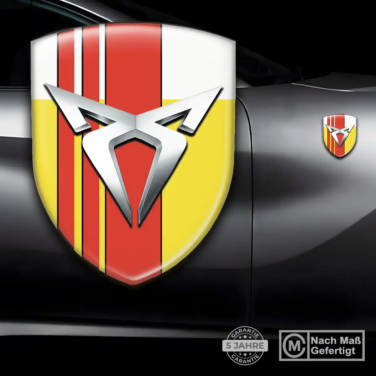 Cupra Wappen Aufkleber Stilvolles Design