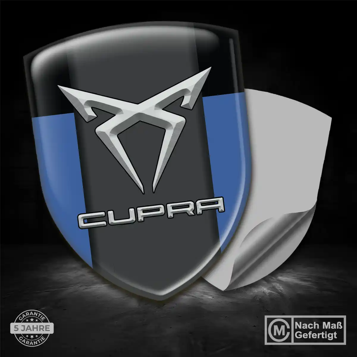 Cupra Wappen Emblem Aufkleber Auto Hohe Qualität
