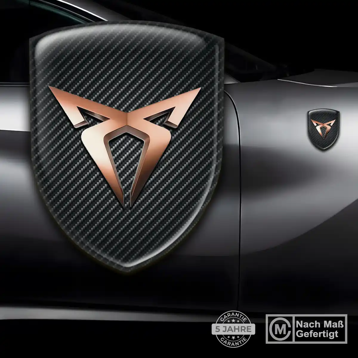 Cupra Wappen Emblem Aufkleber Auto Stilvolles Design