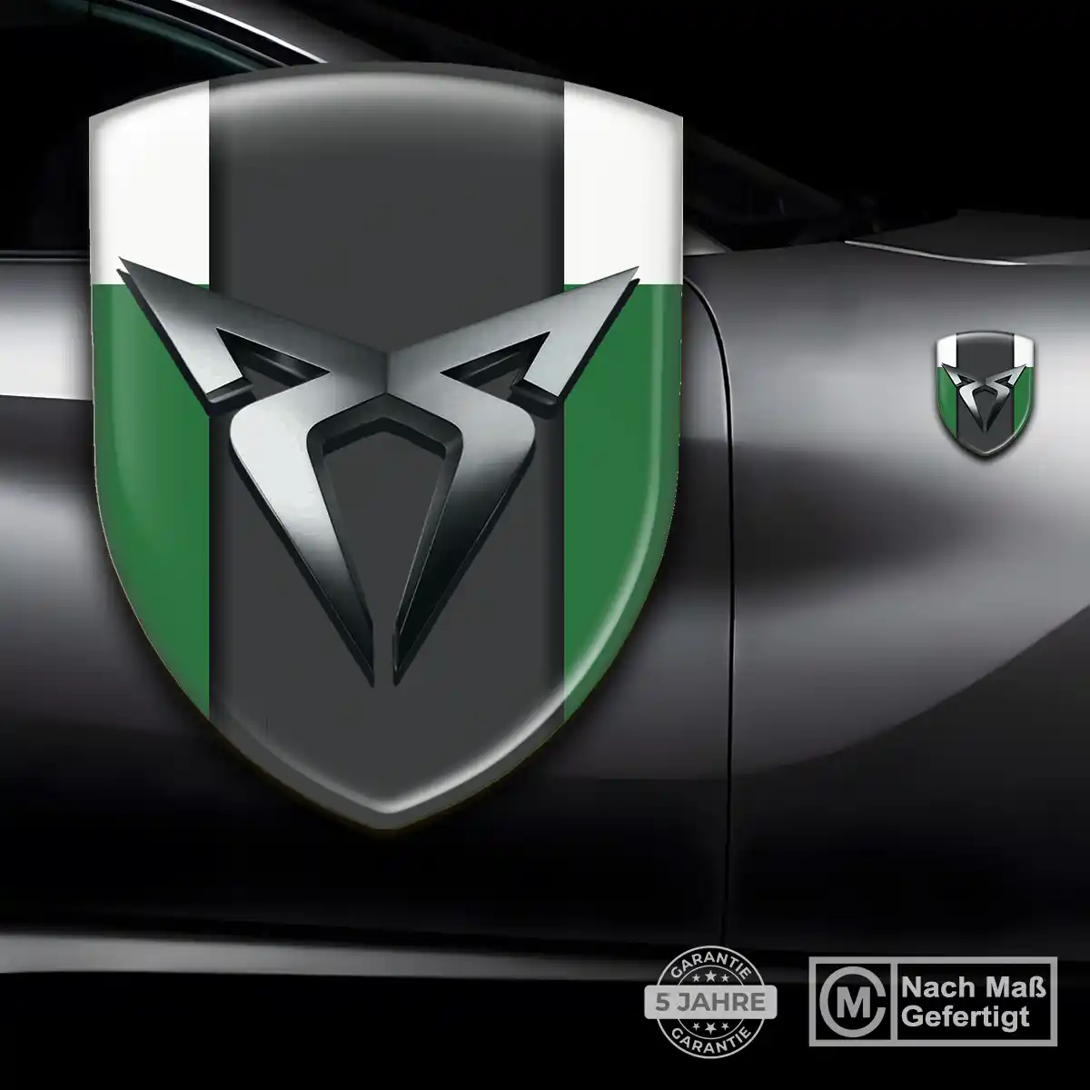 Cupra Wappen Emblem Aufkleber Hohe Qualität