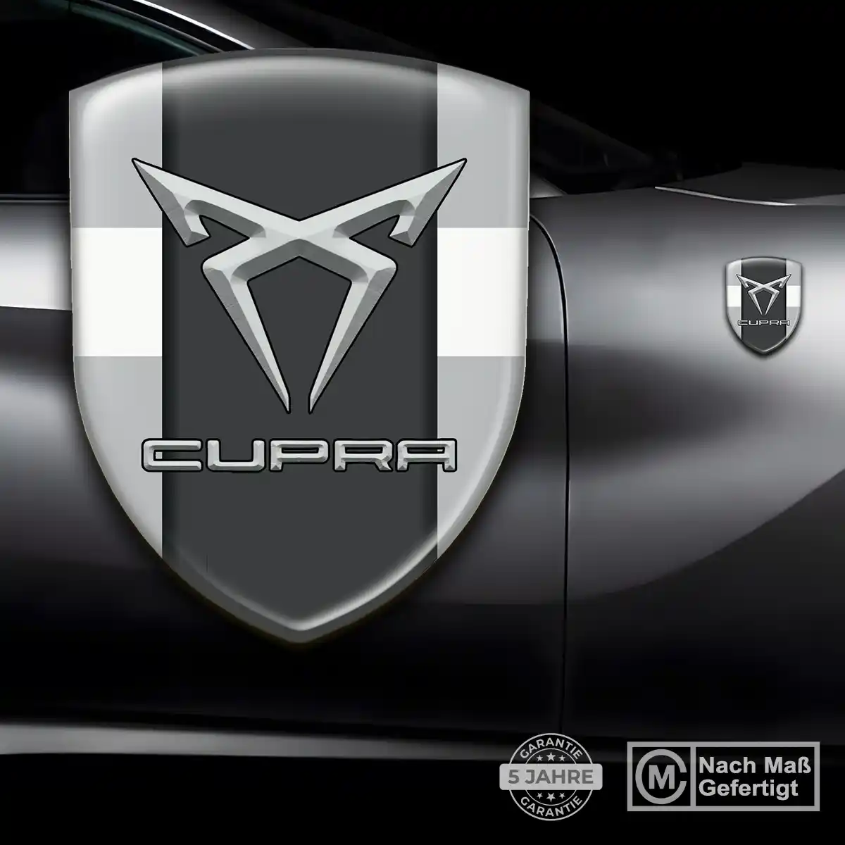 Cupra Wappen Emblem Aufkleber Premiumqualität